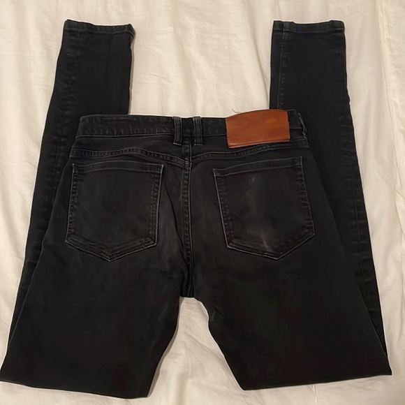 Mens Billiam Premium Selvedge Denim Handmade Jeans 28” Waist Super Skinny - Picture 4 of 4